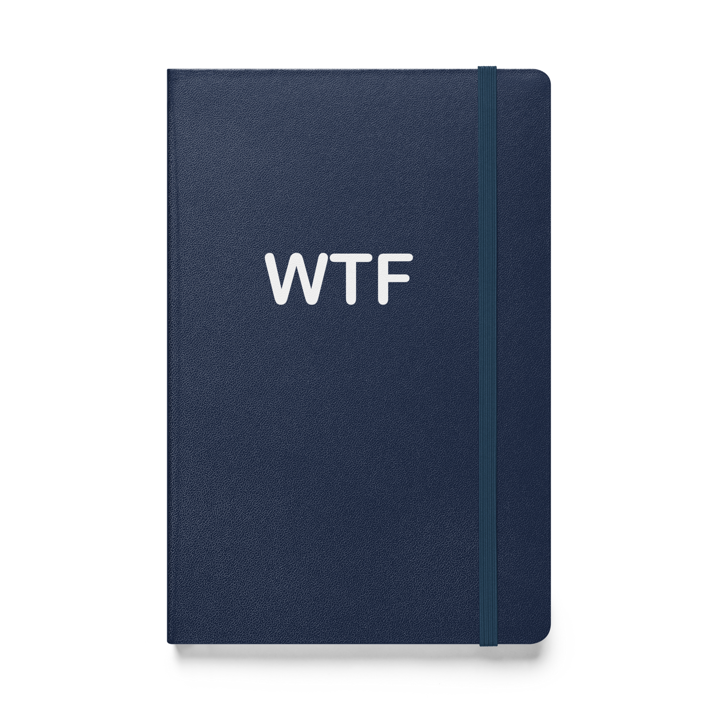 WTF hardcover bound notebook