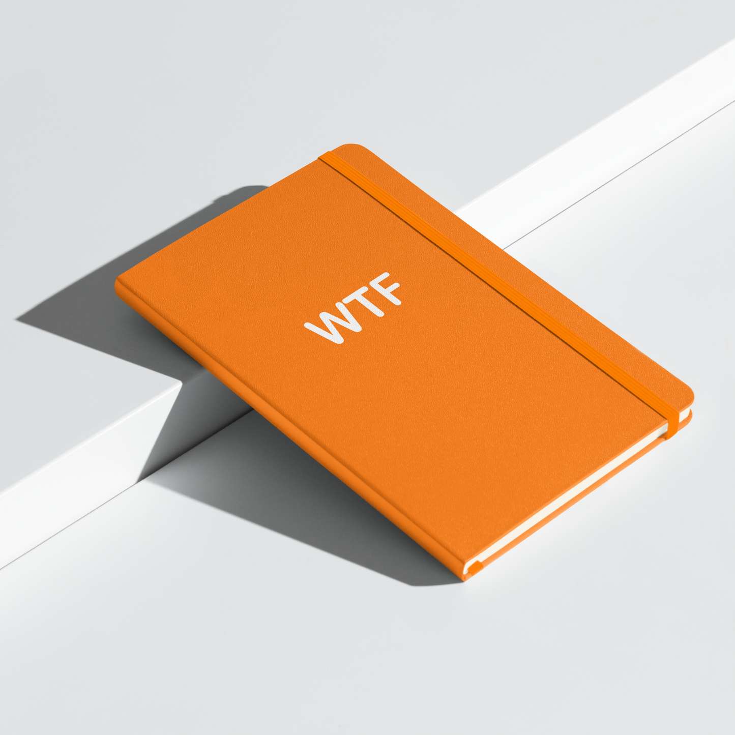 WTF hardcover bound notebook