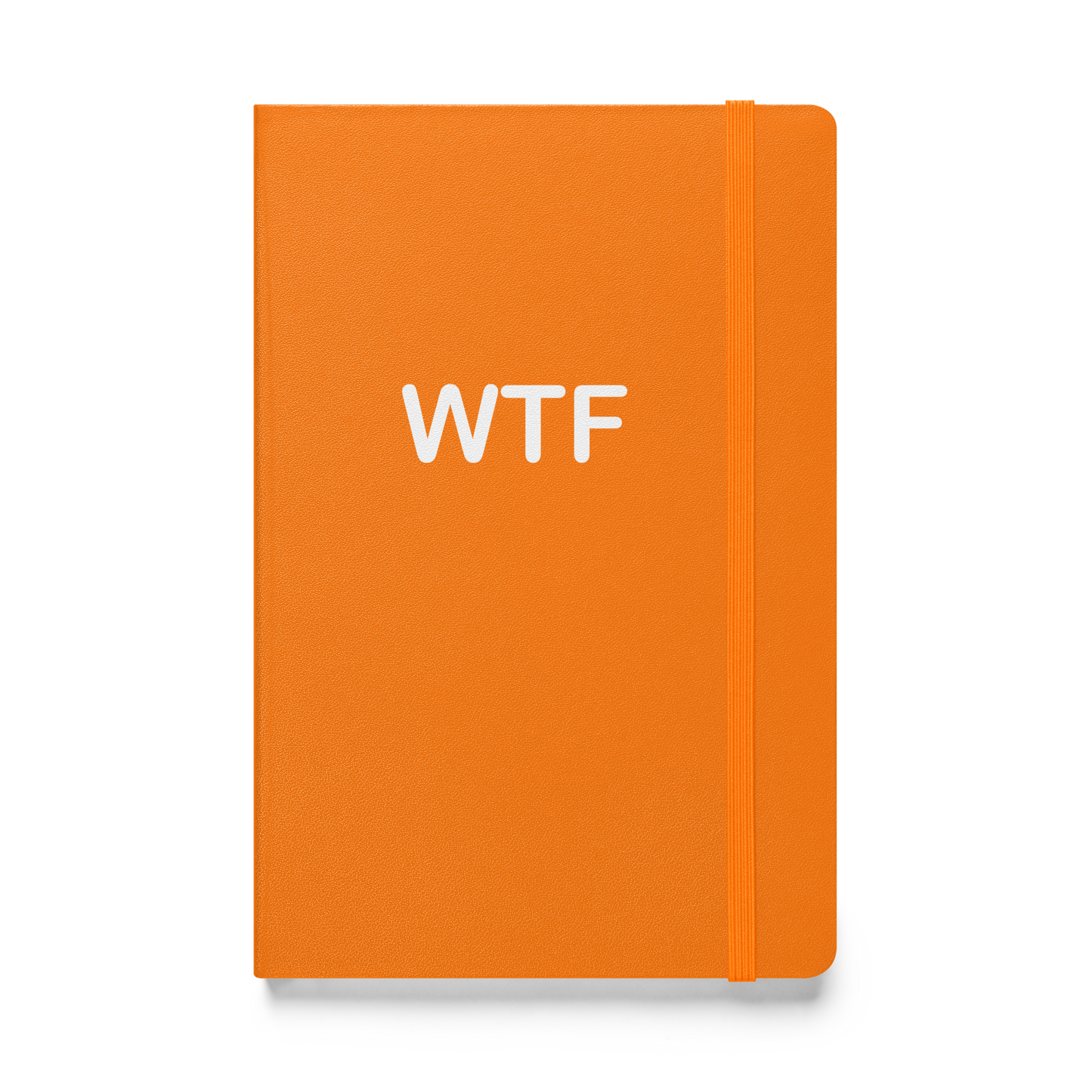 WTF hardcover bound notebook