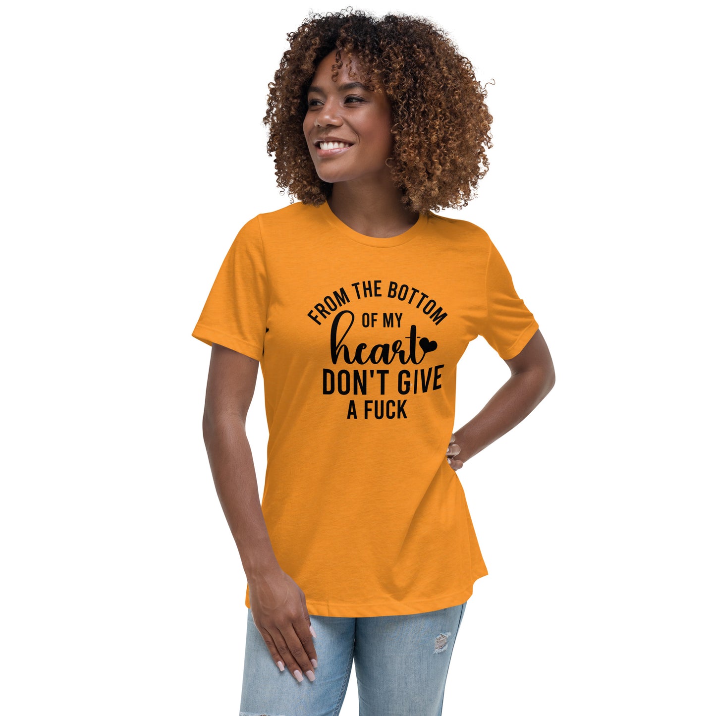 Women's Don't Give A Fuck Relaxed T-Shirt