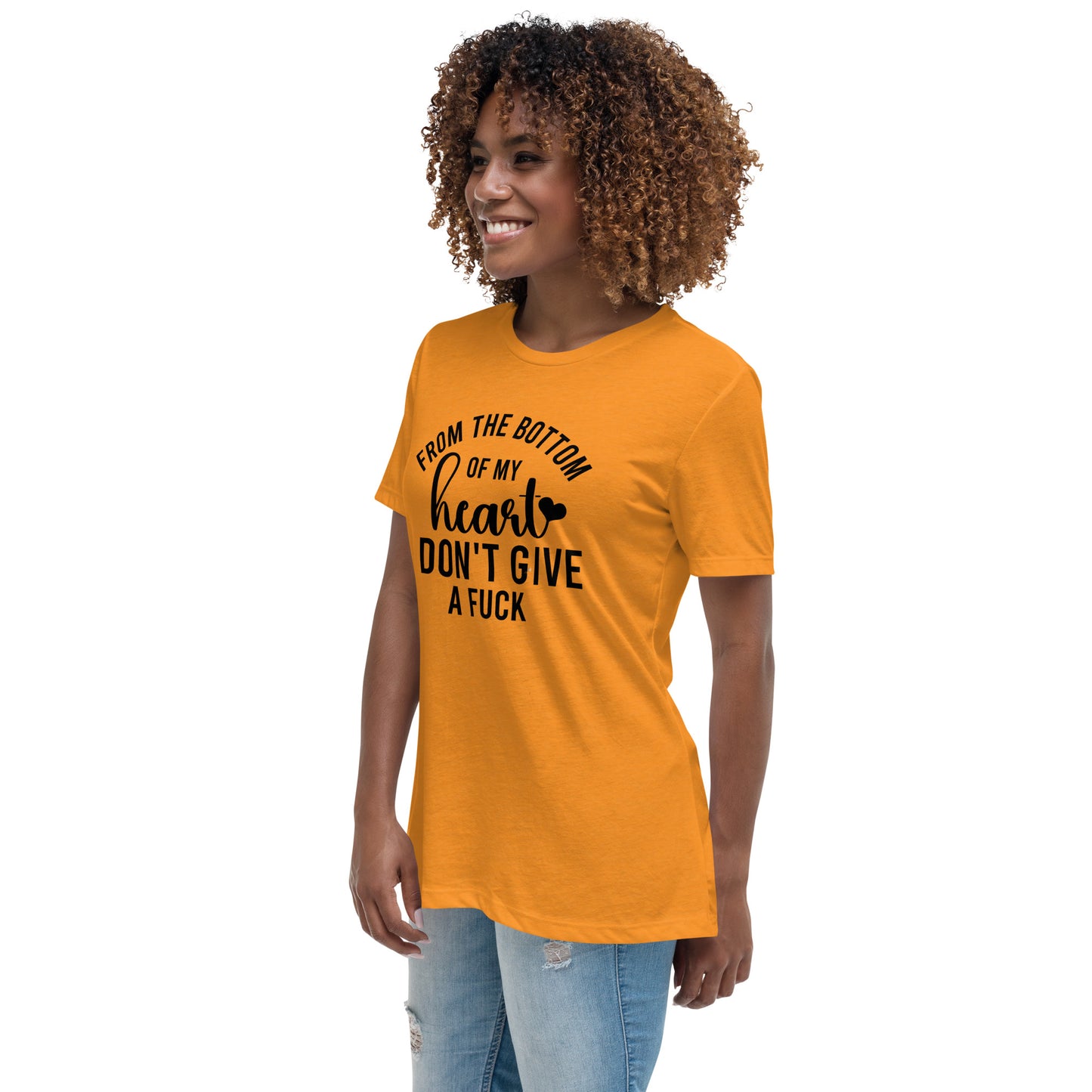 Women's Don't Give A Fuck Relaxed T-Shirt