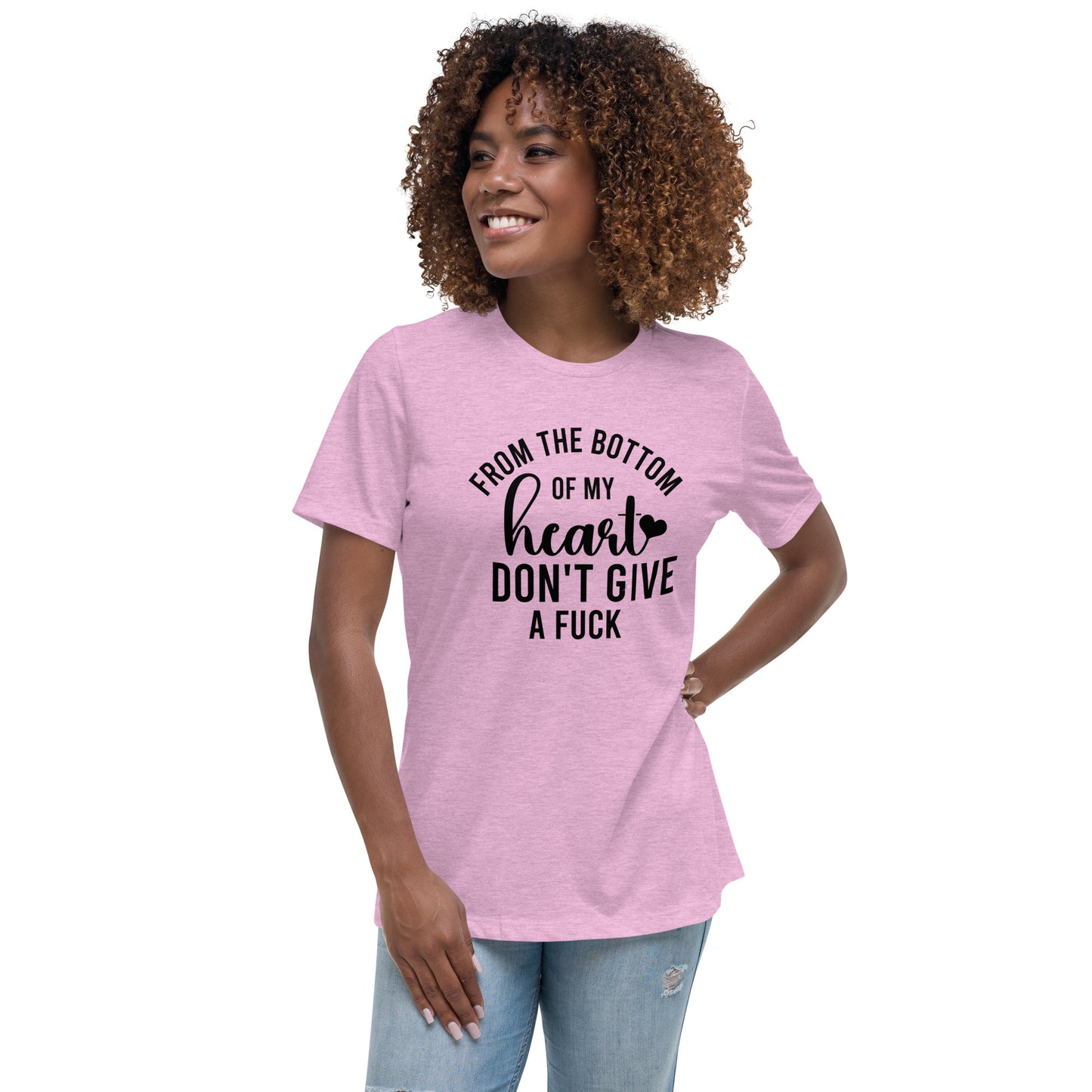 Women's Don't Give A Fuck Relaxed T-Shirt