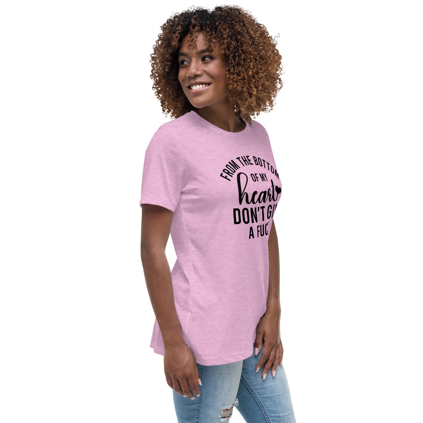 Women's Don't Give A Fuck Relaxed T-Shirt