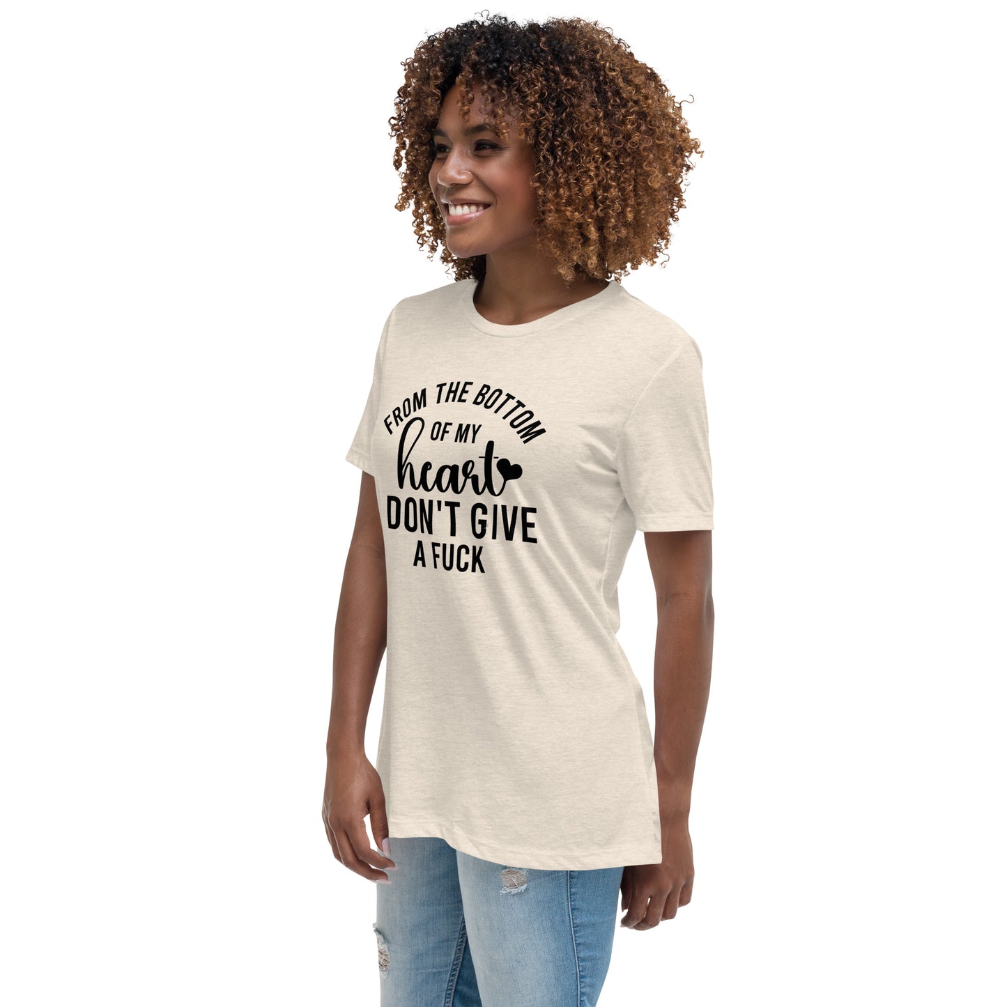 Women's Don't Give A Fuck Relaxed T-Shirt