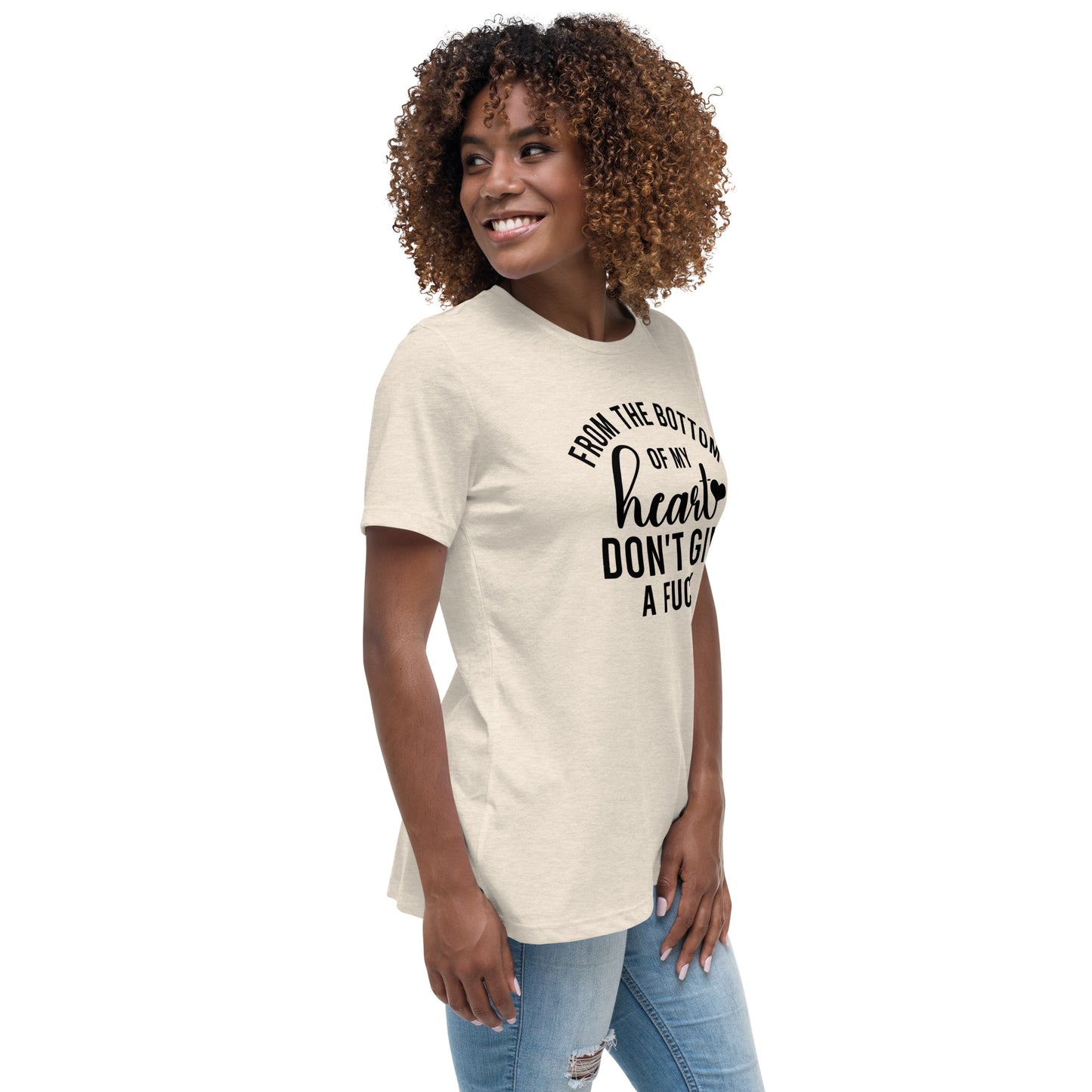 Women's Don't Give A Fuck Relaxed T-Shirt
