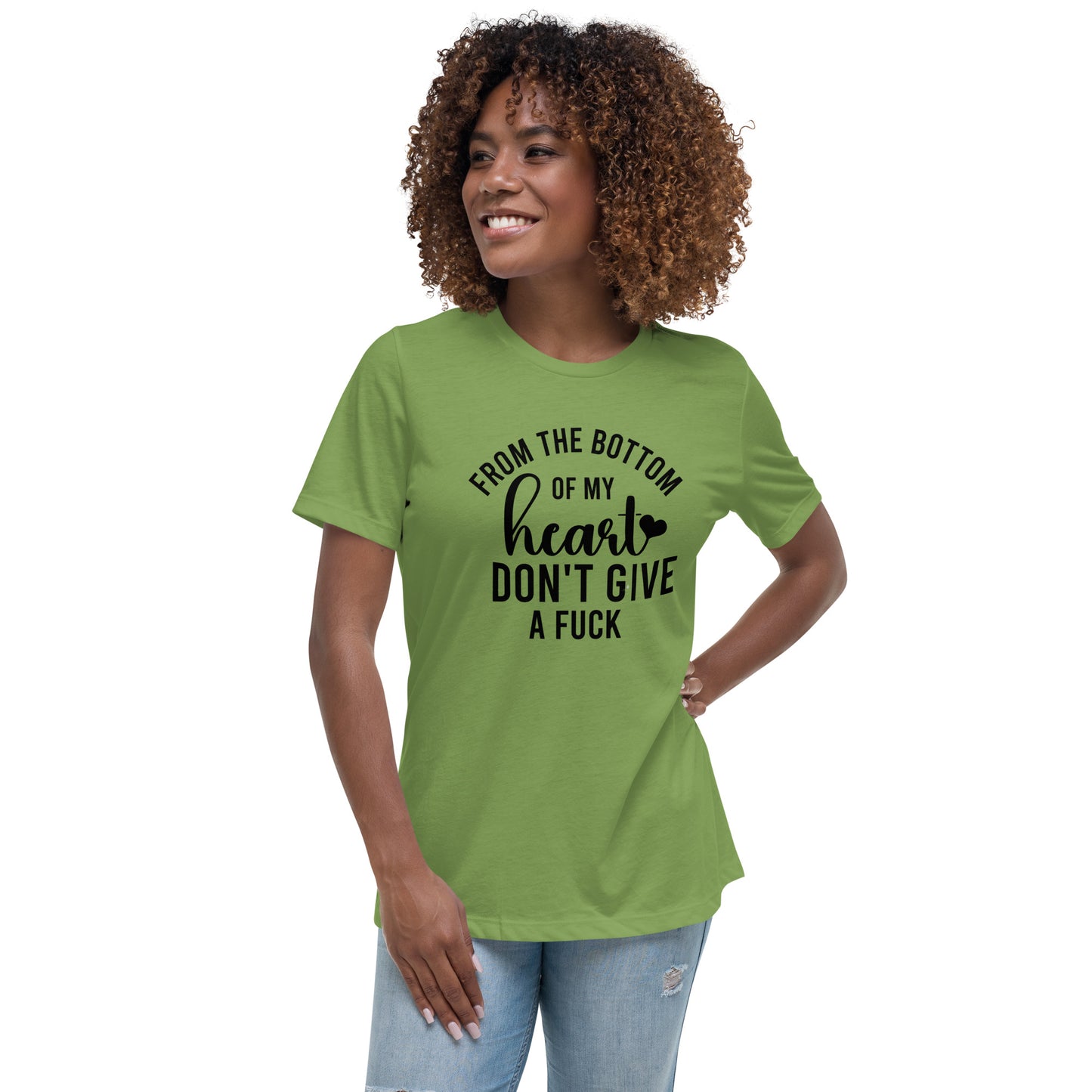 Women's Don't Give A Fuck Relaxed T-Shirt