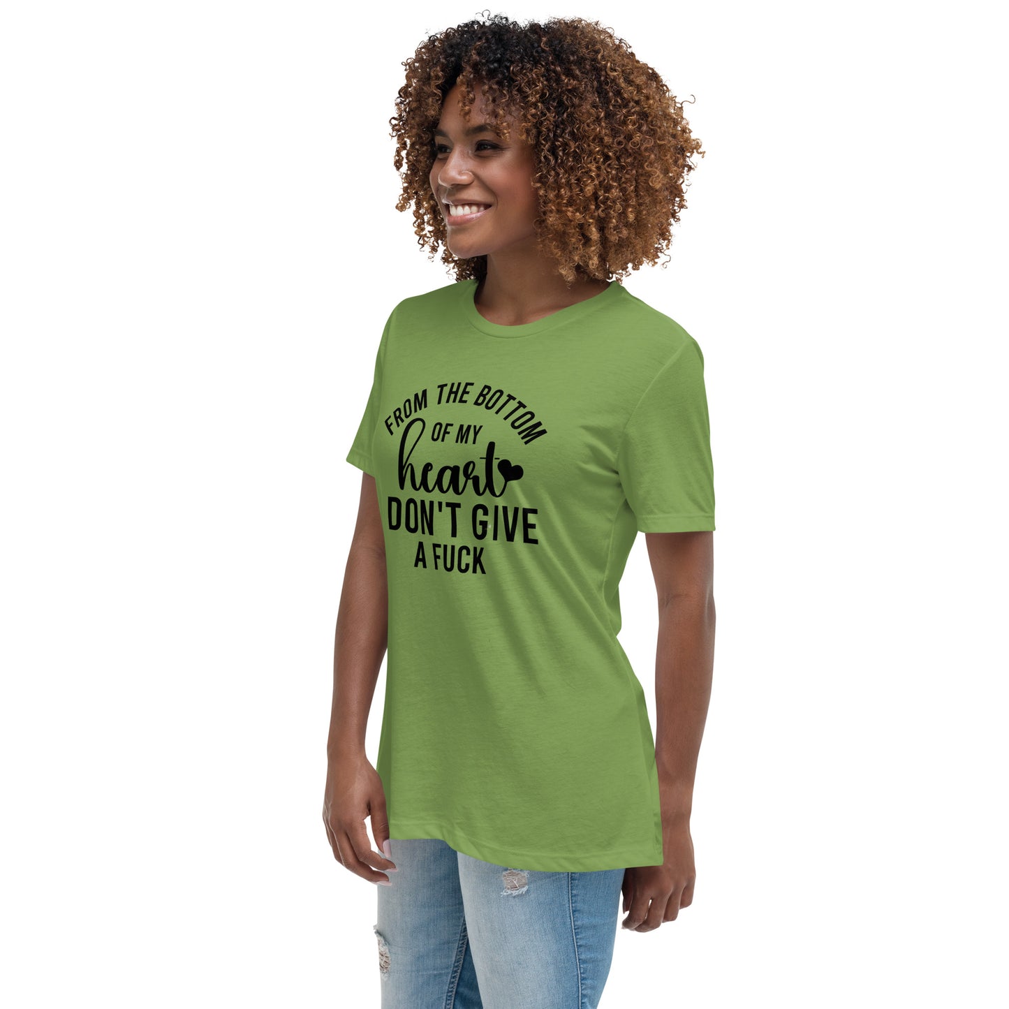 Women's Don't Give A Fuck Relaxed T-Shirt