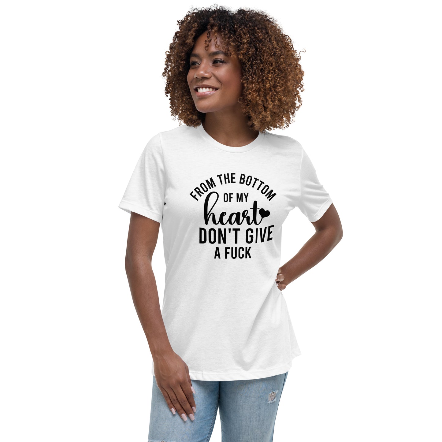 Women's Don't Give A Fuck Relaxed T-Shirt
