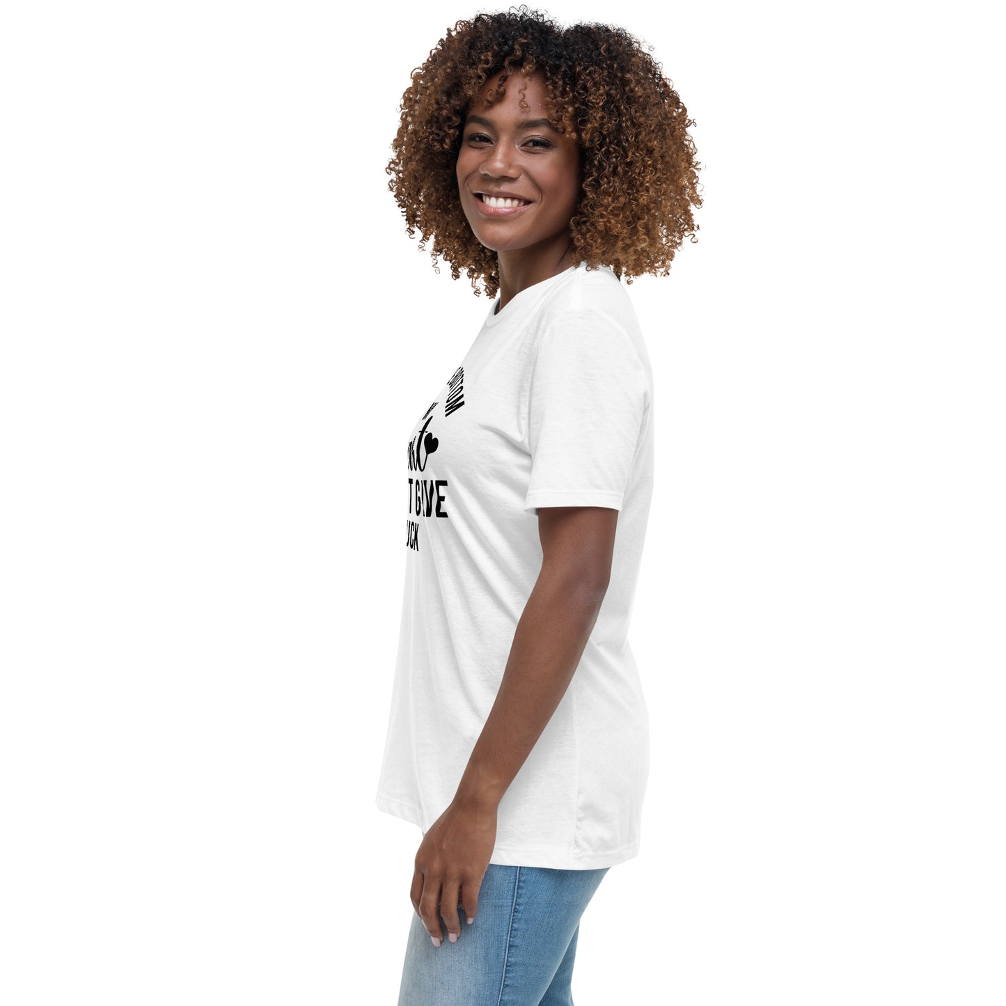 Women's Don't Give A Fuck Relaxed T-Shirt