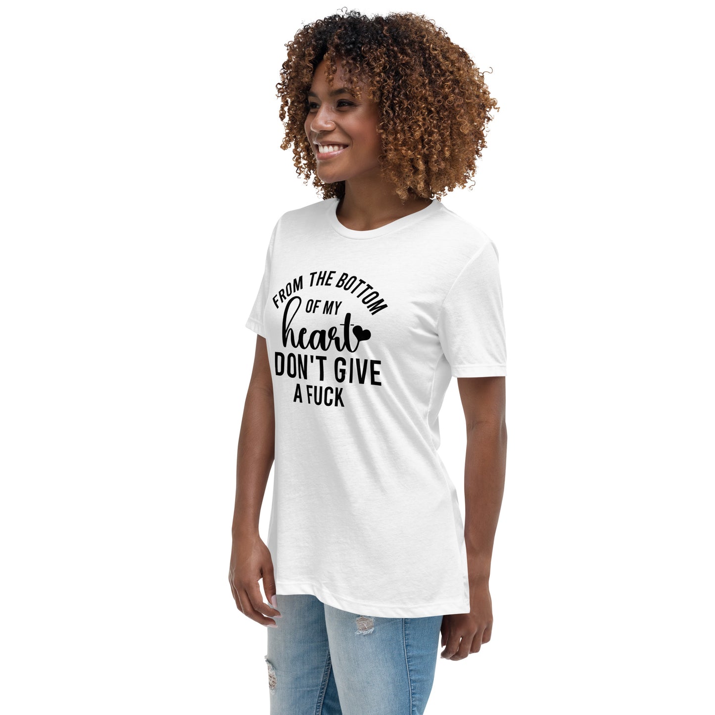 Women's Don't Give A Fuck Relaxed T-Shirt