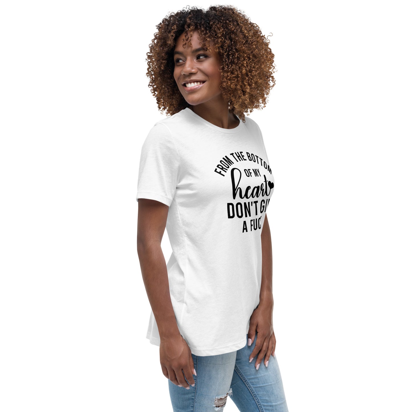 Women's Don't Give A Fuck Relaxed T-Shirt